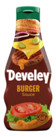 Die Burger Sauce von Develey ist fruchtig würzig und passt perfekt zu Wurst,  Burger und Steak, Squeeze, 250ml, grillsoße vegetarisch, Big Mac Soße,