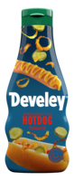 Die Hot Dog Sauce von Develey ist fruchtig senfig und passt perfekt zu Geflügel,  Burger und Steak, Squeeze, 250ml, grillsoße vegetarisch