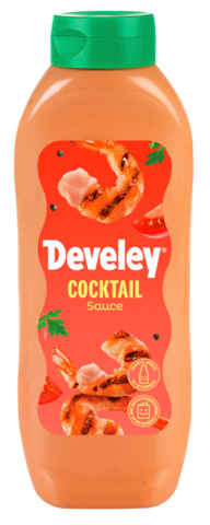 Develey Cocktail Sauce Kopfstandflasche 875 ml